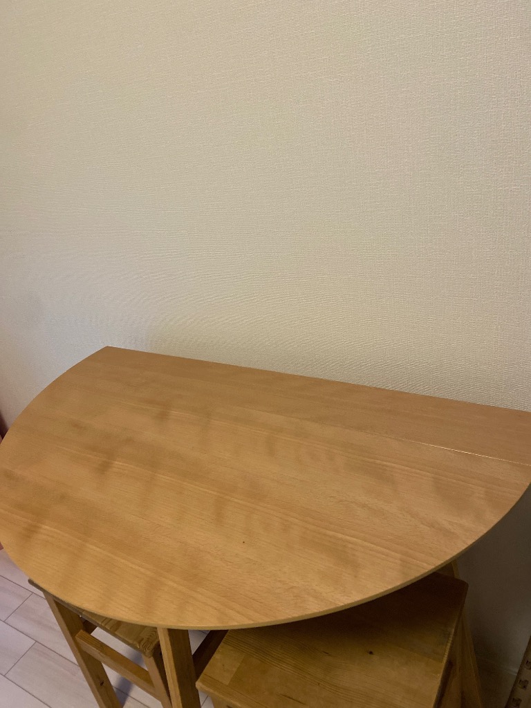 DOSHISHA ダイニングテーブル 丸 折りたたみ 幅90 北欧 テーブル