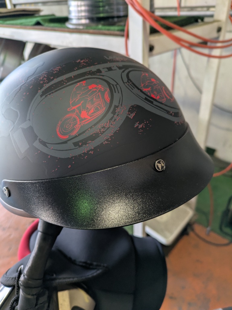 バイクヘルメット 半キャップ ヘルメット 半帽 ハーフ ジェット