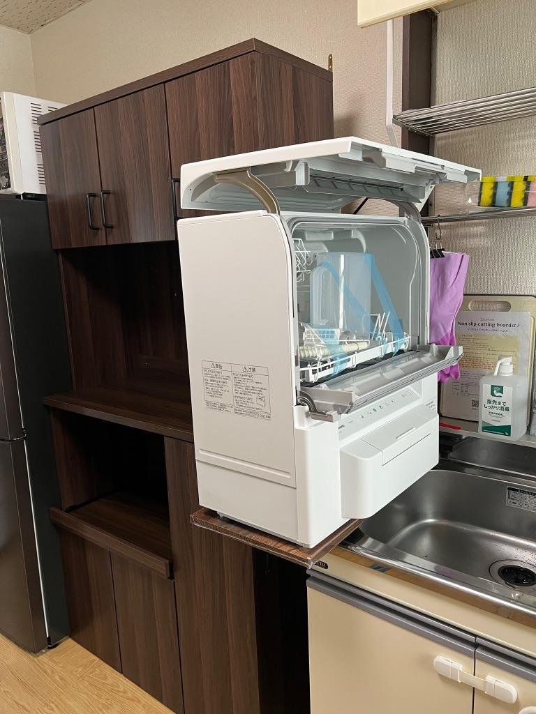 パナソニック 食器洗い乾燥機 ホワイト NP-TSP1-W 賃貸住宅にも置ける タンク式 スリムサイズ 工事不要 食洗機 Amazon | パナソニック 食器洗い乾燥機 ホワイト NP-TSP1-W 賃貸