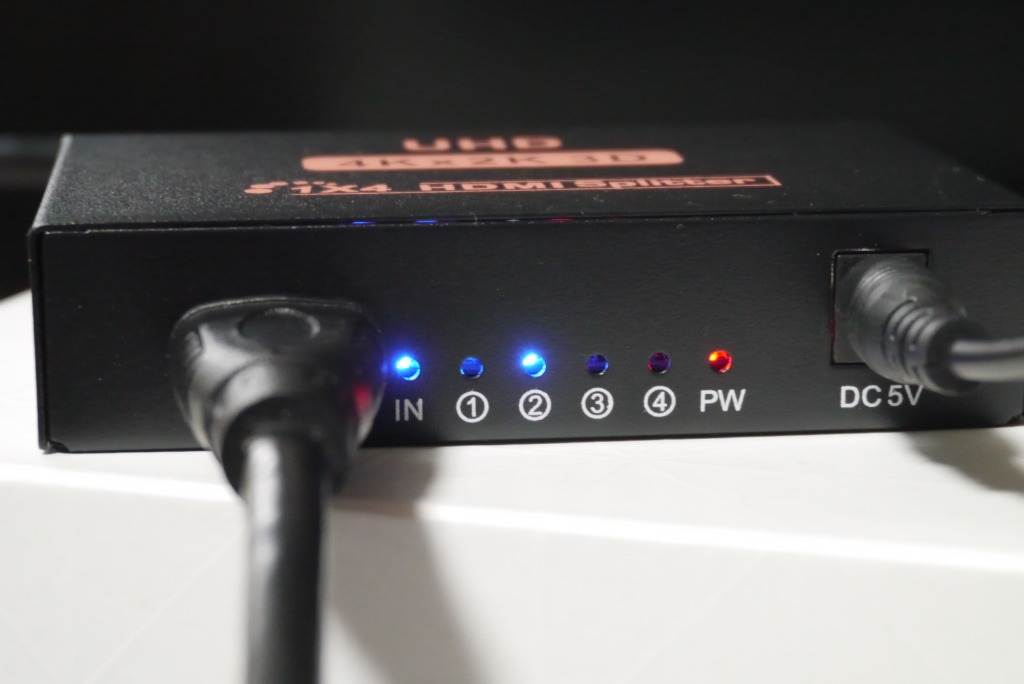 HDMIスプリッター 分配器 4分配 4K 映像 モニター imaru(イマール Amazon.co.jp: HDMI 分配器 1入力4出力 HDMI スプリッター 自動