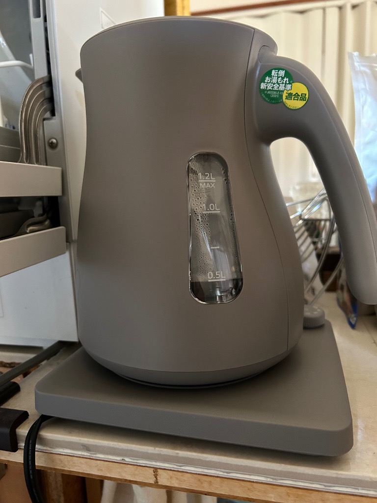 新品未使用　電気ケトル1.2L PTV-120（HC） TIGER(タイガー) 1.2L 温度調節機能つき 蒸気レス電気ケトル