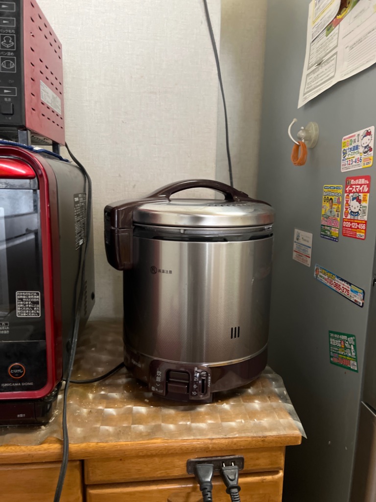 リンナイ ガス炊飯器 RR-100FS(DB)-13A こがまる FSシリーズ 1升 炊飯 