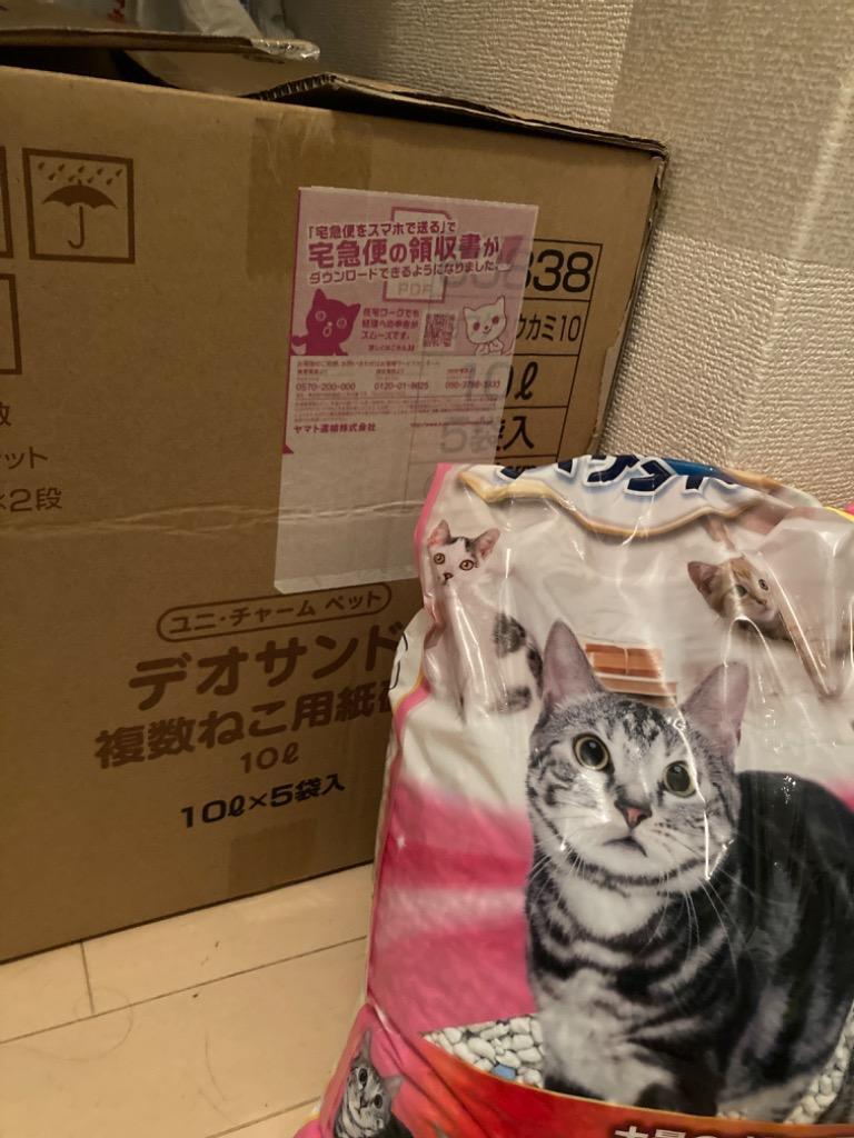 ユニチャーム デオサンド 複数ねこ用紙砂 10L×☆5個☆【ケース販売・目隠し梱包不可】 :4520699673393-56306:アンディーマーブル  - 通販 - Yahoo!ショッピング