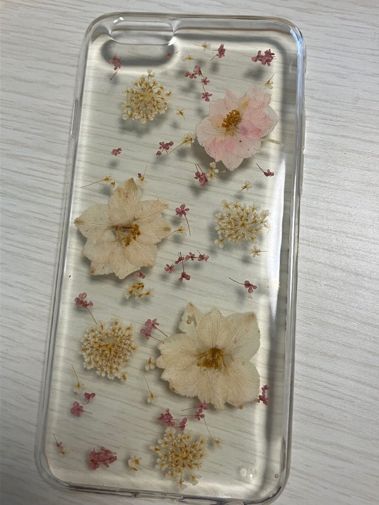 iPhone iphone se2 ケース 花 スマホケース クリア レジン