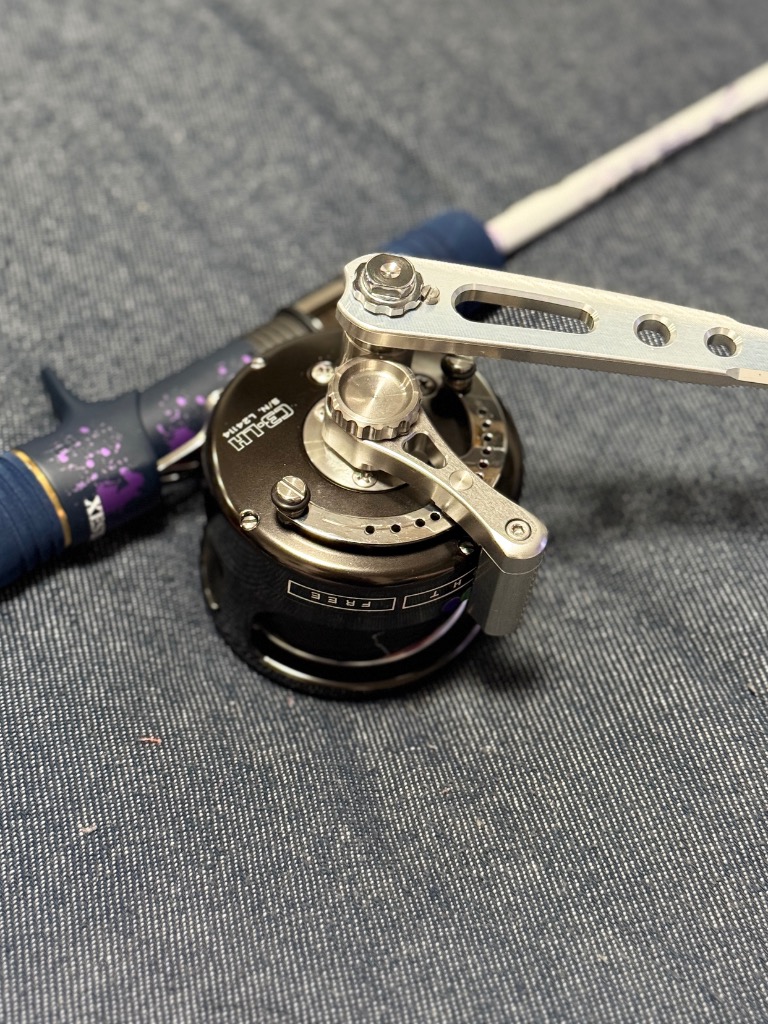 マーフィックスC3 TSS製ドラグレバー&ビックカム、プリセットノブ TSS マーフィックスC3用 ドラグレバー＆BIGカム - FISHING