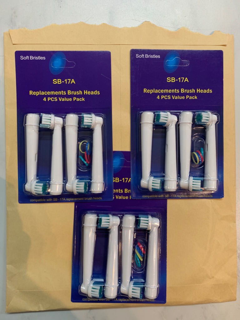 Oral-B 電動歯ブラシ替えブラシ 12本セット ブラウン オーラルB 替えブラシ 互換 ブラシ 12本 セット 電動