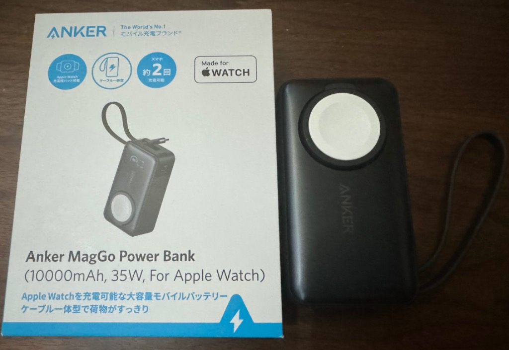 Anker MagGo Power Bank (10000mAh, 35W, For Apple Watch Anker MagGo Power Bank (10000mAh, 35W, For Apple Watch