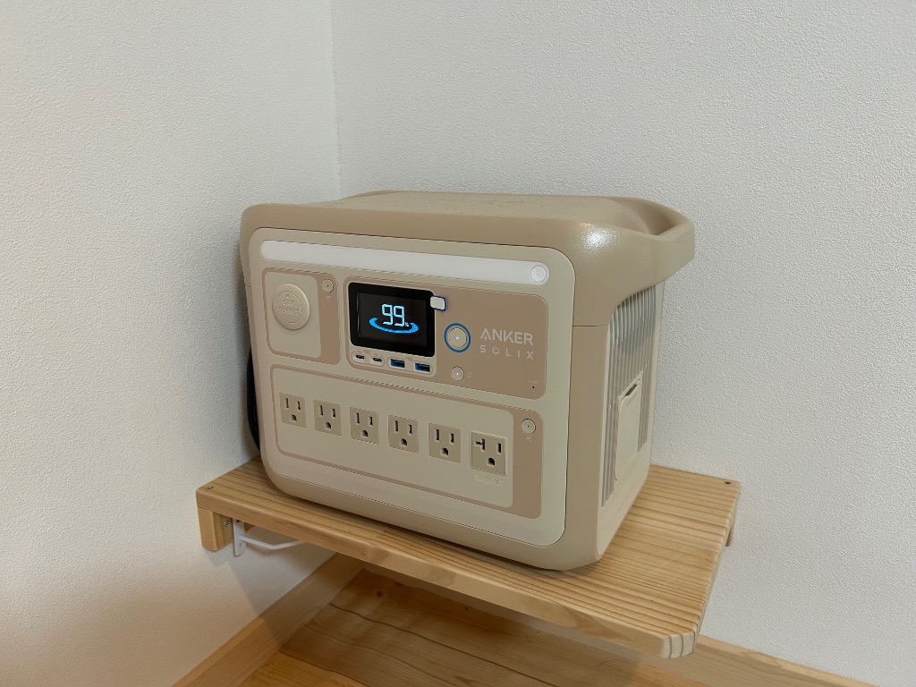 Anker A1761521 （ポータブル電源 Anker Solix C1000 Portable Power