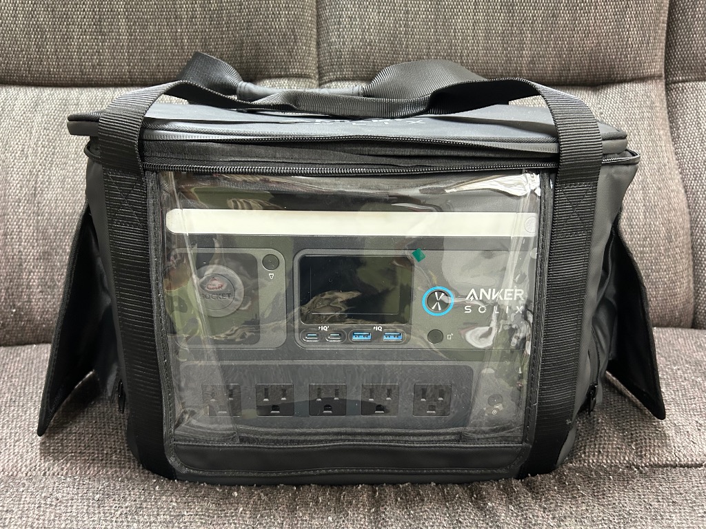 Anker Solix C1000 / C800 専用防塵 & 防水バッグ ポータブル電源収納