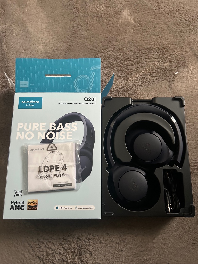Anker Soundcore Q20i （Bluetooth 5.0 ワイヤレス ヘッドホン