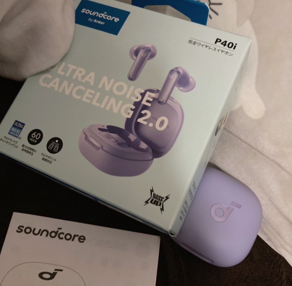Anker ワイヤレスイヤホン Soundcore P40i (Blueooth 5.3) 完全