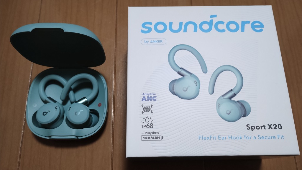 Anker Soundcore Sport X20(Bluetooth 5.3)【完全ワイヤレス Anker Soundcore Sport X20(Bluetooth 5.3)【完全ワイヤレス