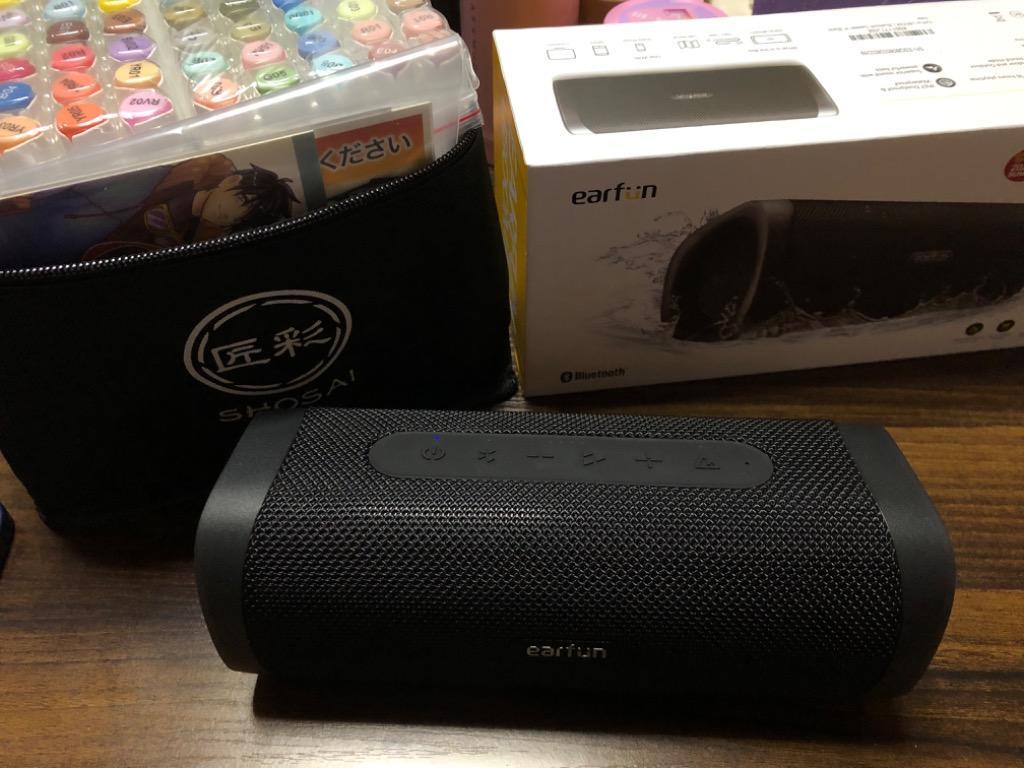 EarFun UBOOM ワイヤレススピーカー（ブラック） EarFun UBOOM Portable Bluetooth 360 Speaker