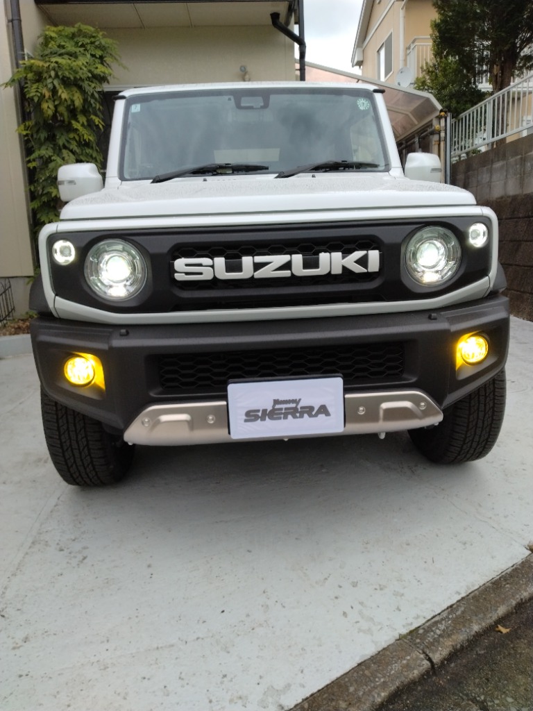ジムニー LEDフォグランプ JB64 JB74 イエロー ledバルブ H16