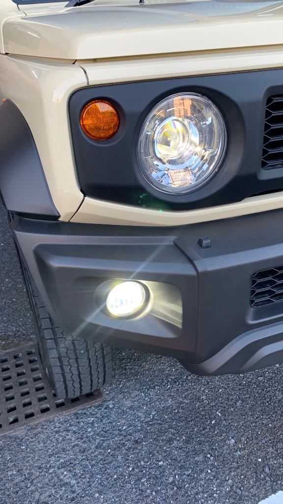 ジムニー LEDフォグランプ JB64 JB74 イエロー ledバルブ H16
