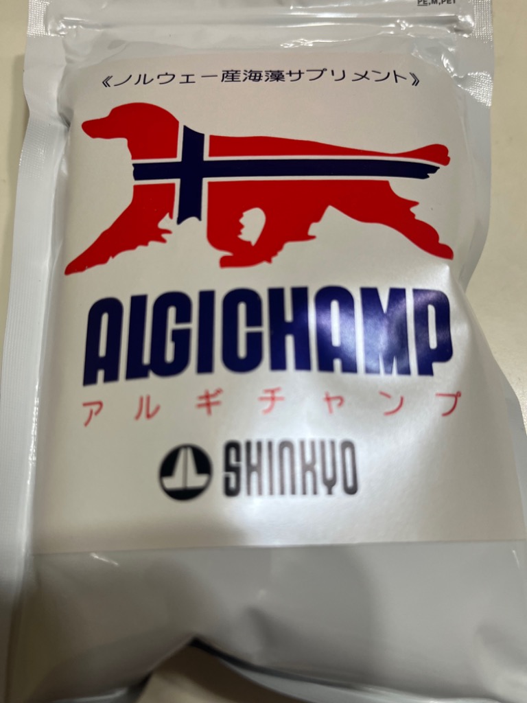 アルギチャンプ 犬用 150g［ネコポス発送］6個まで : d2-1424 : Ant.Pack獣医師監修ペット用サプリ専門店 - 通販 -  Yahoo!ショッピング