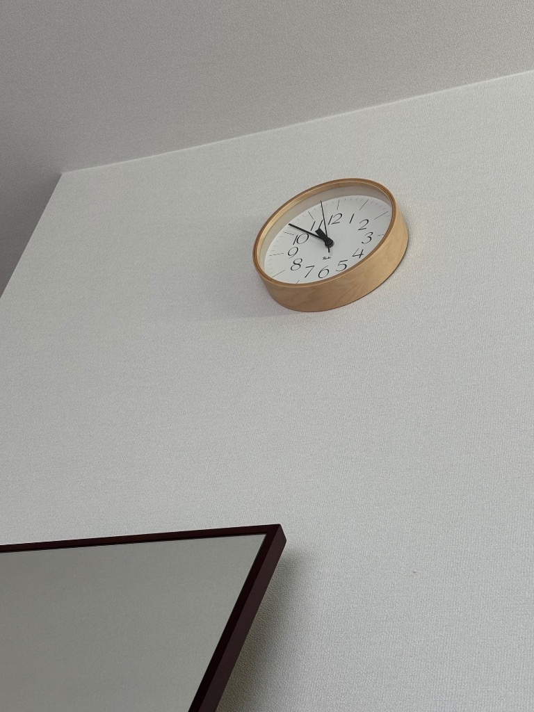 Lemnos RIKI CLOCK Sサイズ 掛け時計 WR-0312S/WR-0401S タカタ