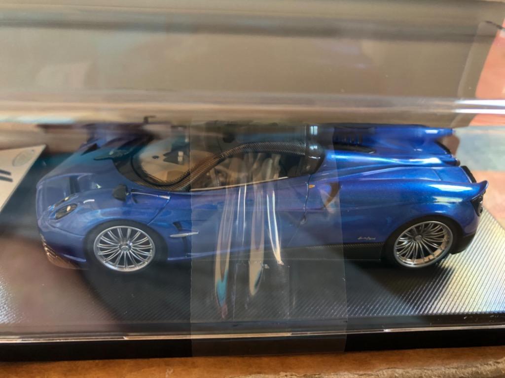 PAGANI Huayra Roadster(ブルー) 1/43 ザ・ミニカー 完成品 パガーニ 