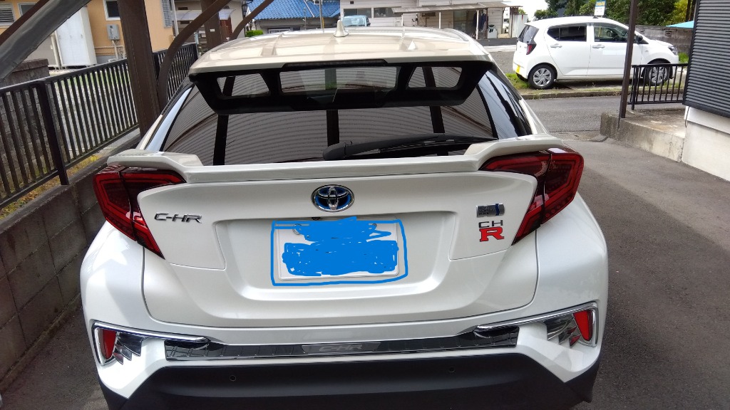 オートパーツエージェンシー トランクスポイラー トヨタ C-HR ZYX10 
