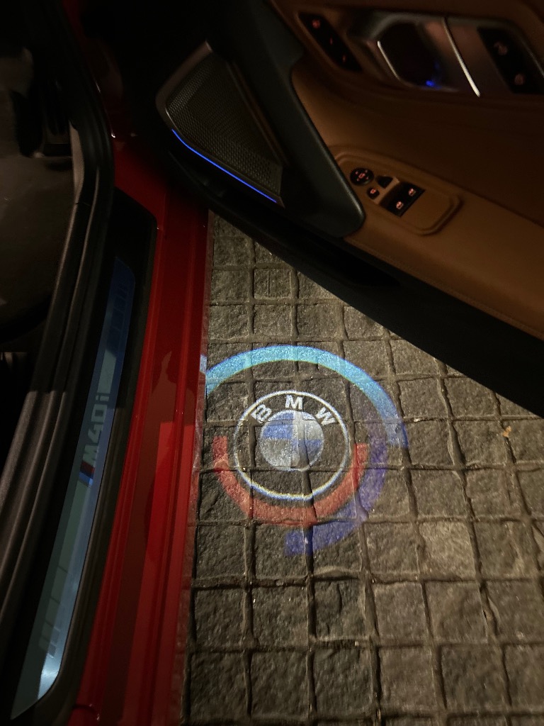 BMW BMW純正 M 50 years LED ドア プロジェクター(50mm) : APdirect