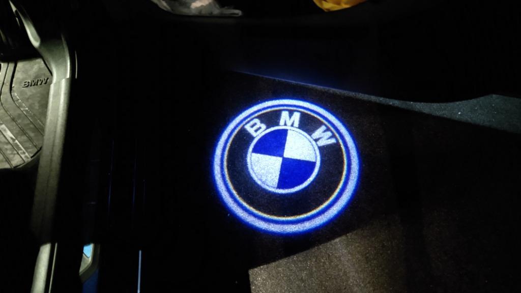 NEWタイプ 高性能 BMW LED HD ロゴ プロジェクター ドア カーテシ