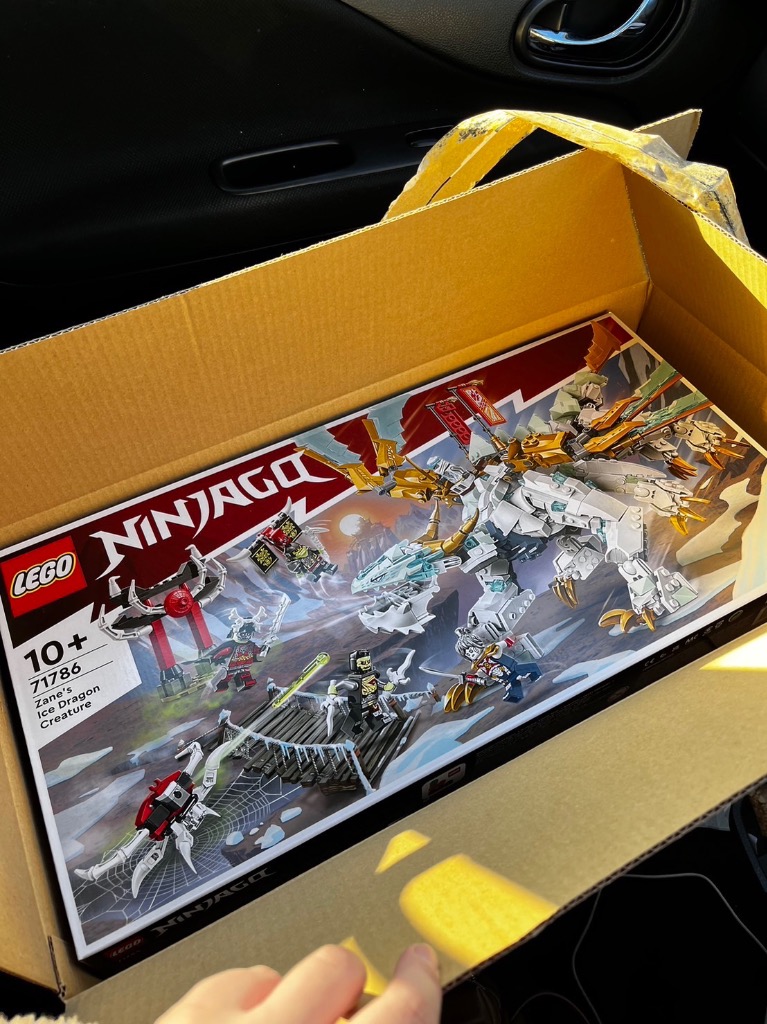 レゴLEGO ニンジャゴー ゼンのアイスドラゴン 71786 おもちゃ ブロック 