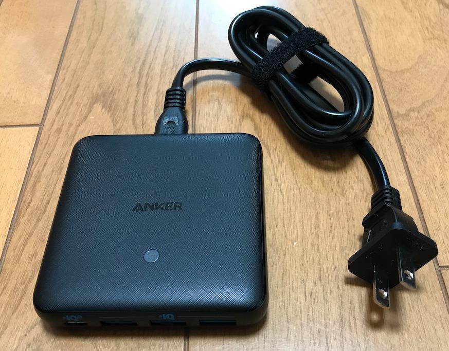 Anker PowerPort Atom III Slim Four Ports 4ポート ブラック アンカー