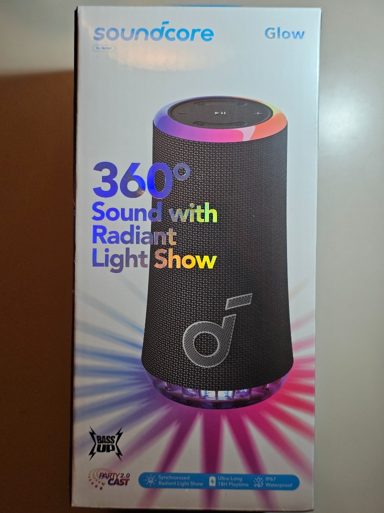 Anker アンカー スピーカー Bluetooth Soundcore Glow 無線 : AB