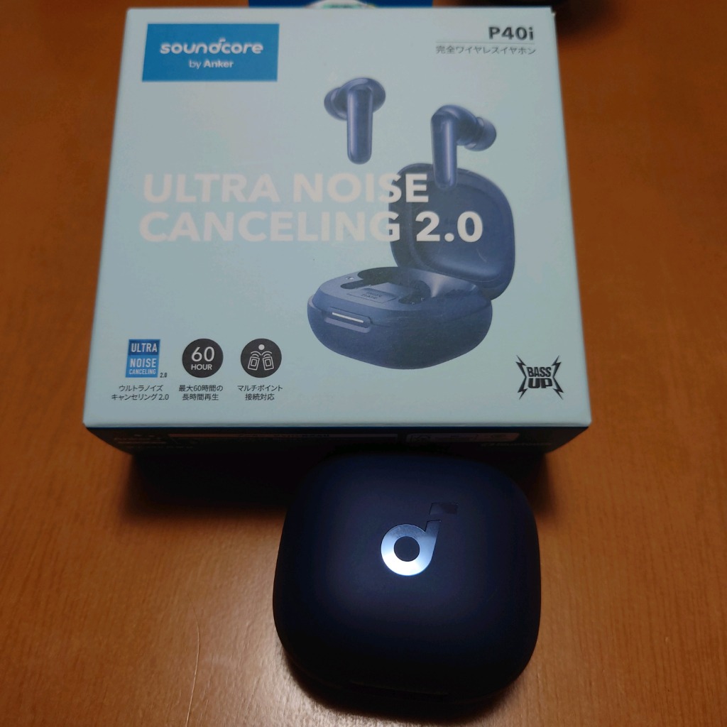 Anker Soundcore P40i ブルー Blue アンカー イヤホン 完全