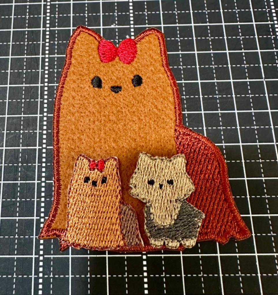 フェルト刺繍 BIGワッペン 犬/いぬ ・ 柴犬 ダックス マルチーズ