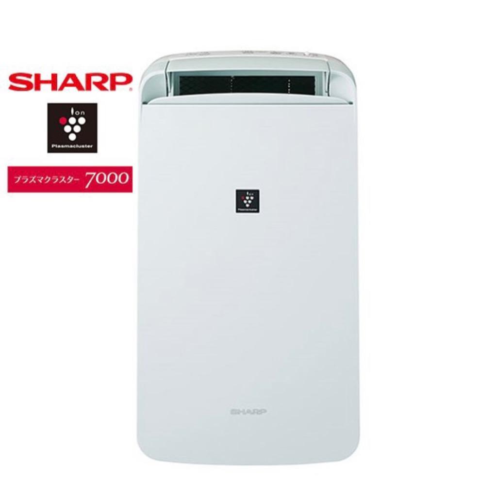 SHARP CV-N71-W ホワイト コンプレッサー式衣類乾燥除湿機(木造9畳 