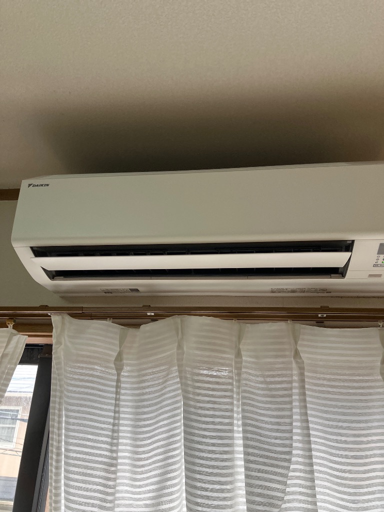 【いくり】⭕️ダイキン 8～12畳用冷暖房 エアコン✅1年保証✅設置工事可 S255ATKS-W ダイキン ルームエアコン (おもに8畳用) スゴ暖 KX