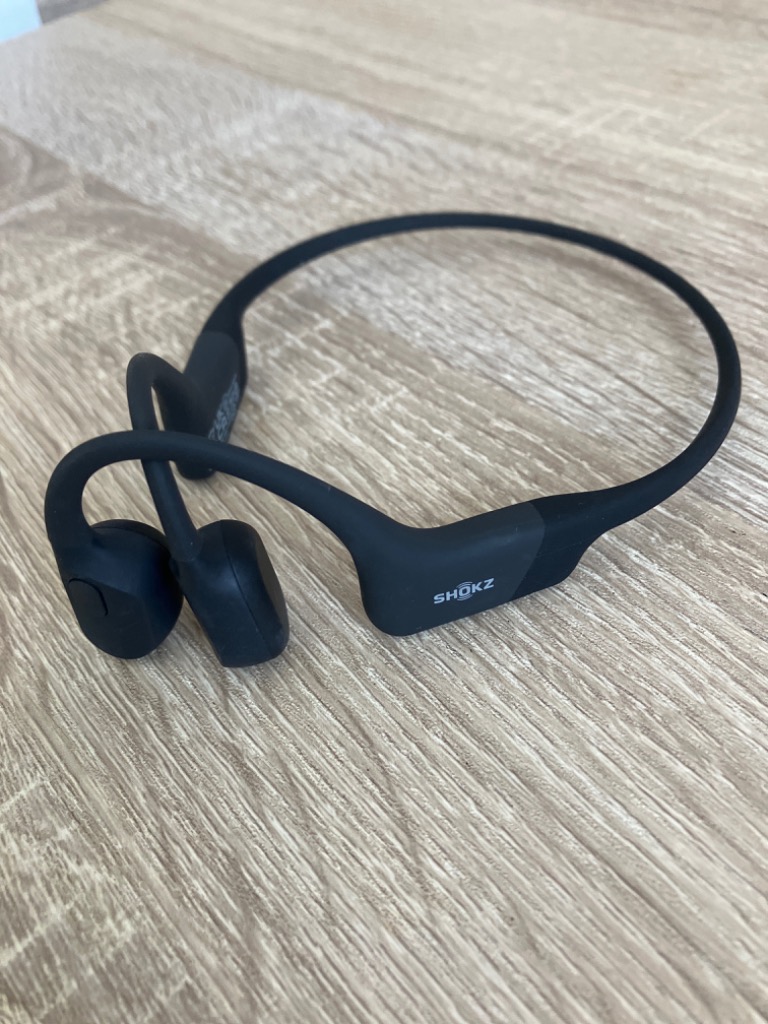 SHOKZ 骨伝導ワイヤレスイヤホン ブラック本体のみ Shokz ワイヤレスイヤホン 骨伝導イヤホン ショックス SKZ-EP