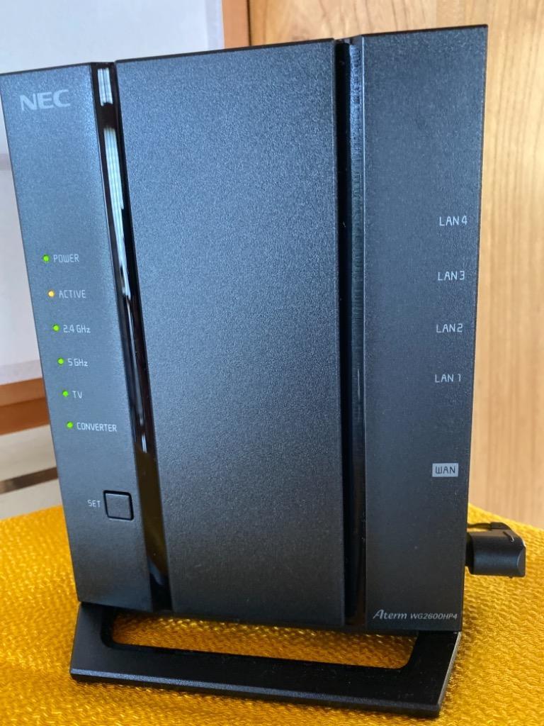 NEC PA-WG2600HP4 Aterm 無線LANルーター（IEEE802.11a/b/g/n/ac・1733 