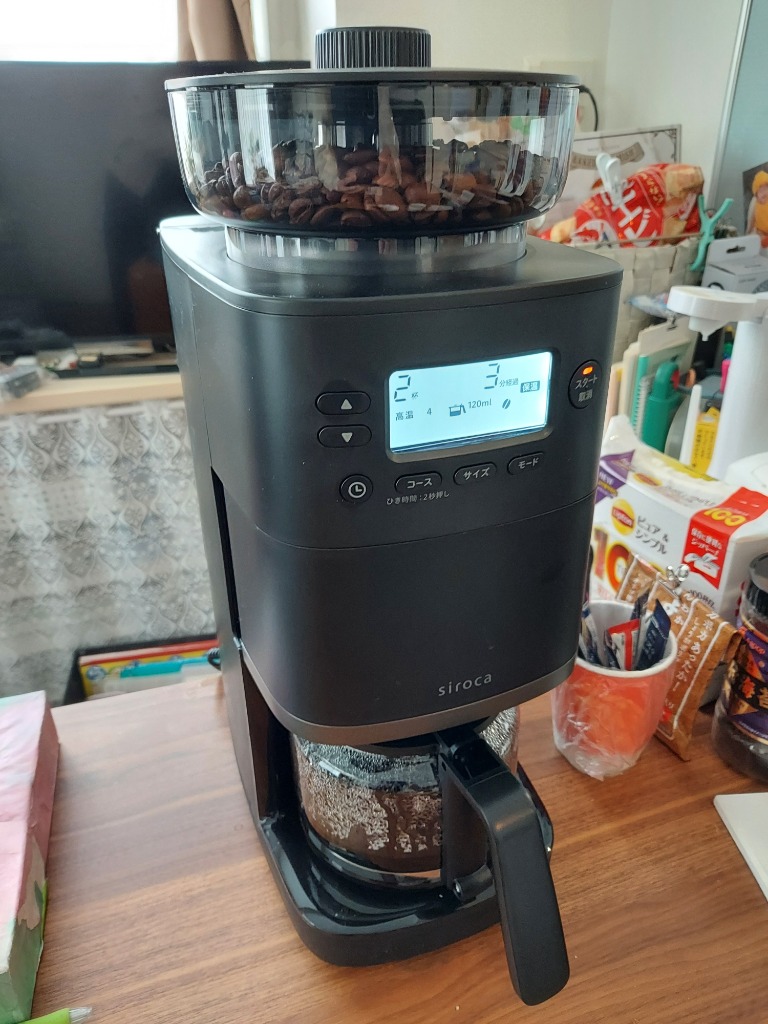 siroca コーヒーメーカー シロカ カフェばこPRO CM-6C261K 全 siroca コーヒーメーカー シロカ カフェばこPRO CM-6C261K 全