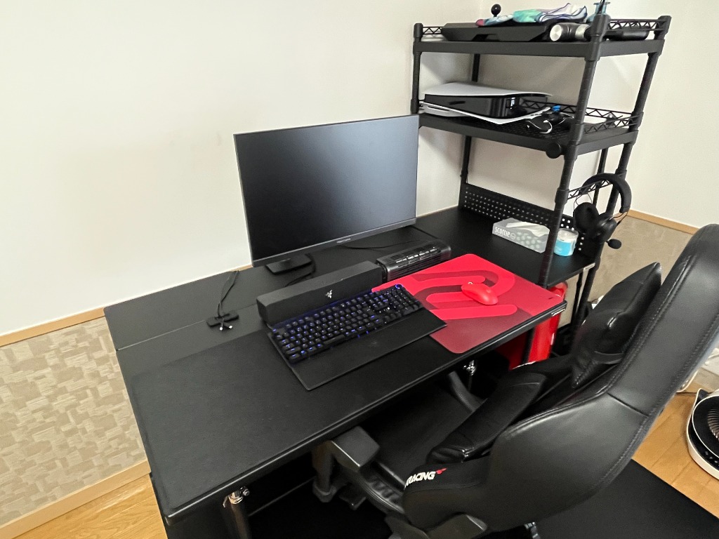 Bauhutte バウヒュッテ　ゲーミングデスク　BHD-1200HDM-BK 楽天市場】Bauhutte バウヒュッテ デスク BHD-1200HDM-BK