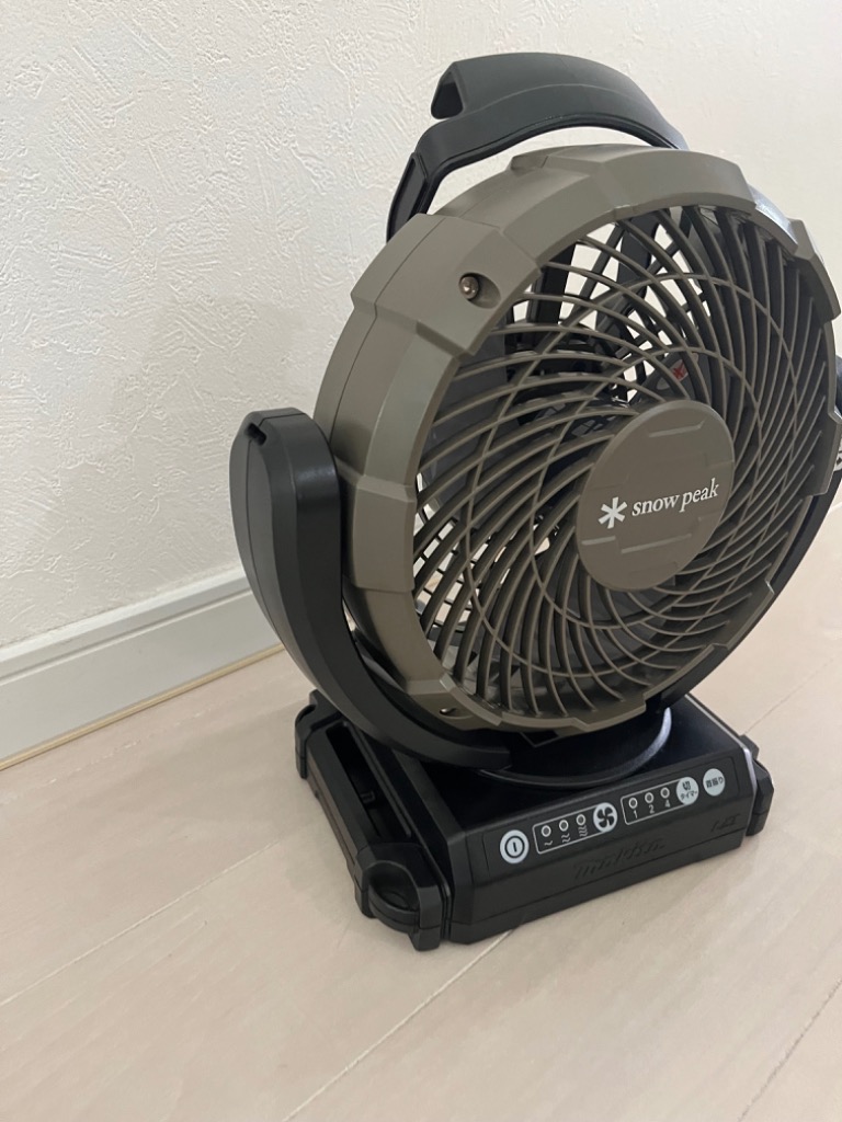 snow peak サーキュレーター 静音 扇風機 スノーピーク 風量3