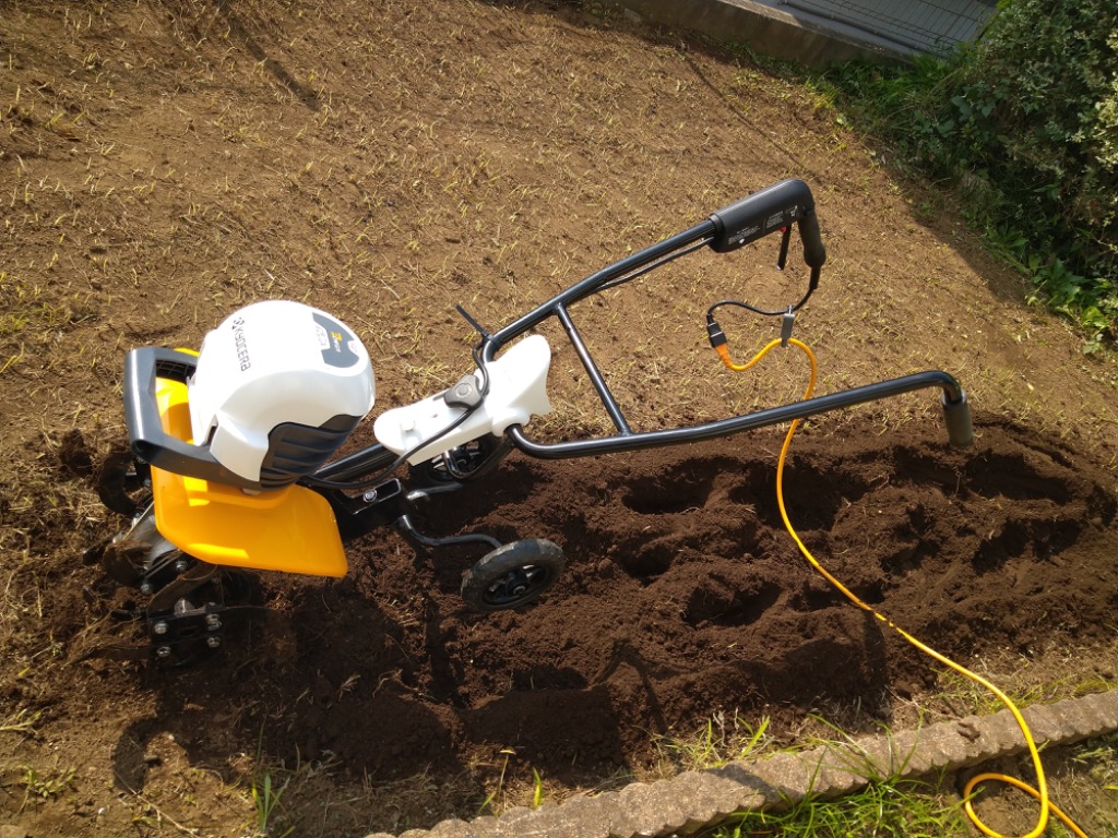 耕運機　電気カルチベータ　京セラ KYOCERA 京セラ ACV-1500 663150A 電気カルチベータ（耕うん機