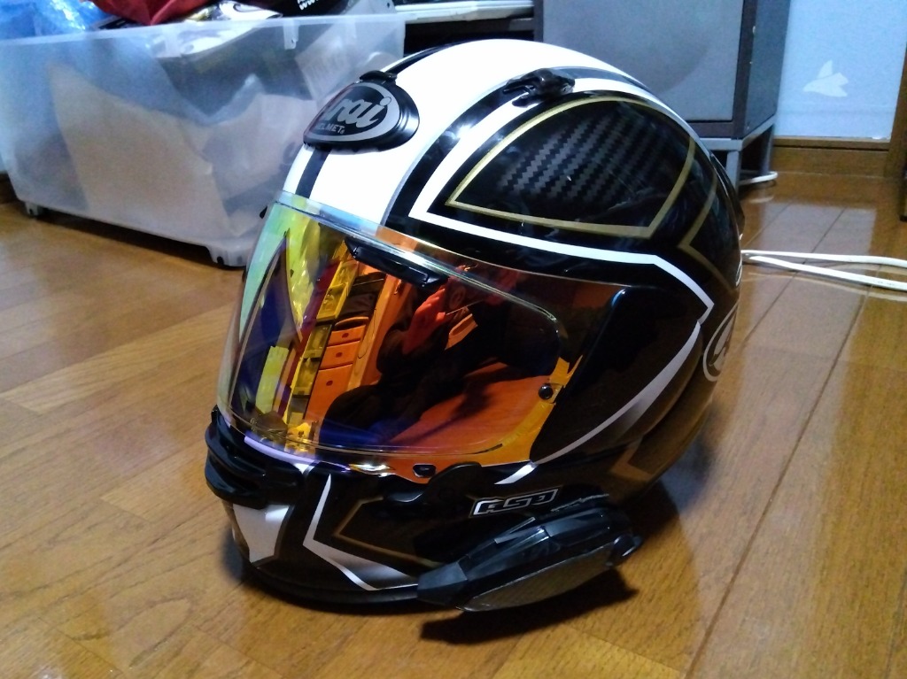 使用極わずか 美品 東単限定カラー Arai アライ Rapide-IR