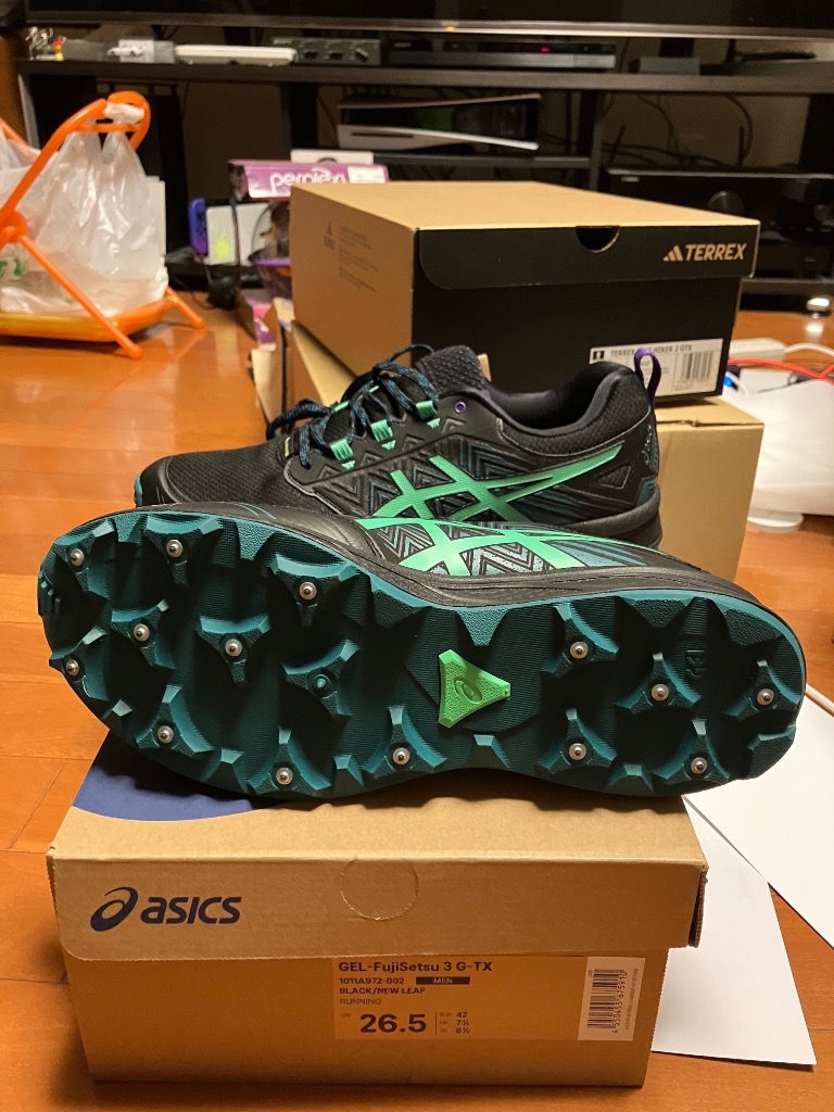 ASICS アシックス メンズ トレイルランニングシューズ GORE-TEX
