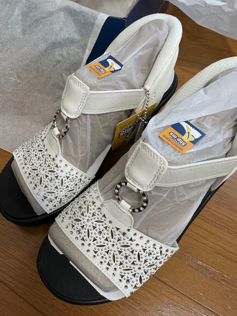 ハンズフリー スリップインズ サンダル｜スケッチャーズ ランブルオン BLK Amazon | Skechers レディース サンレイハンズフリー スリップ