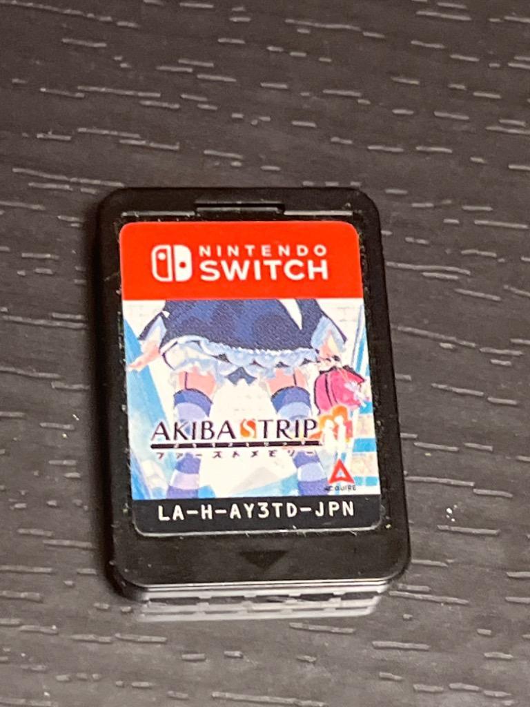 switch AKIBA’S TRIP ファーストメモリー　中古美品♪♪ akiba's trip ファーストメモリー 初回限定 Switch版 - メルカリ