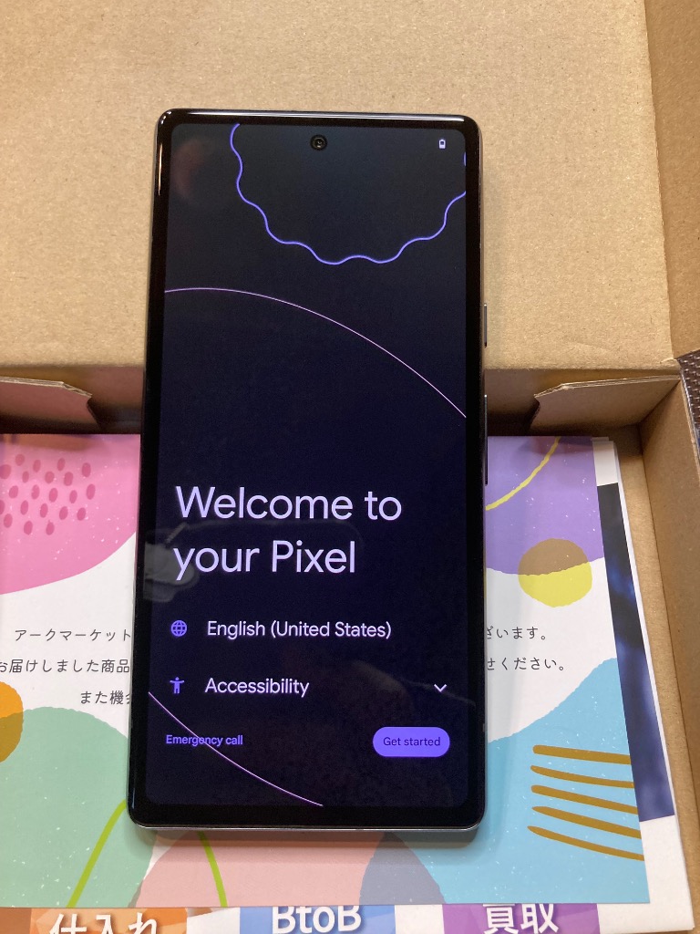 Google Pixel 7a 6.1インチ メモリー8GB ストレージ128GB Charcoal