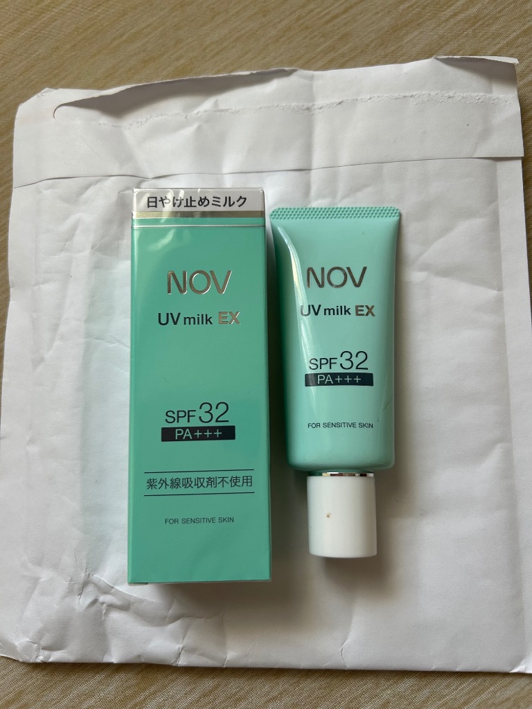 NOV（ノブ） UVミルクEX 35g (日焼け止めミルク) 【メール便発送