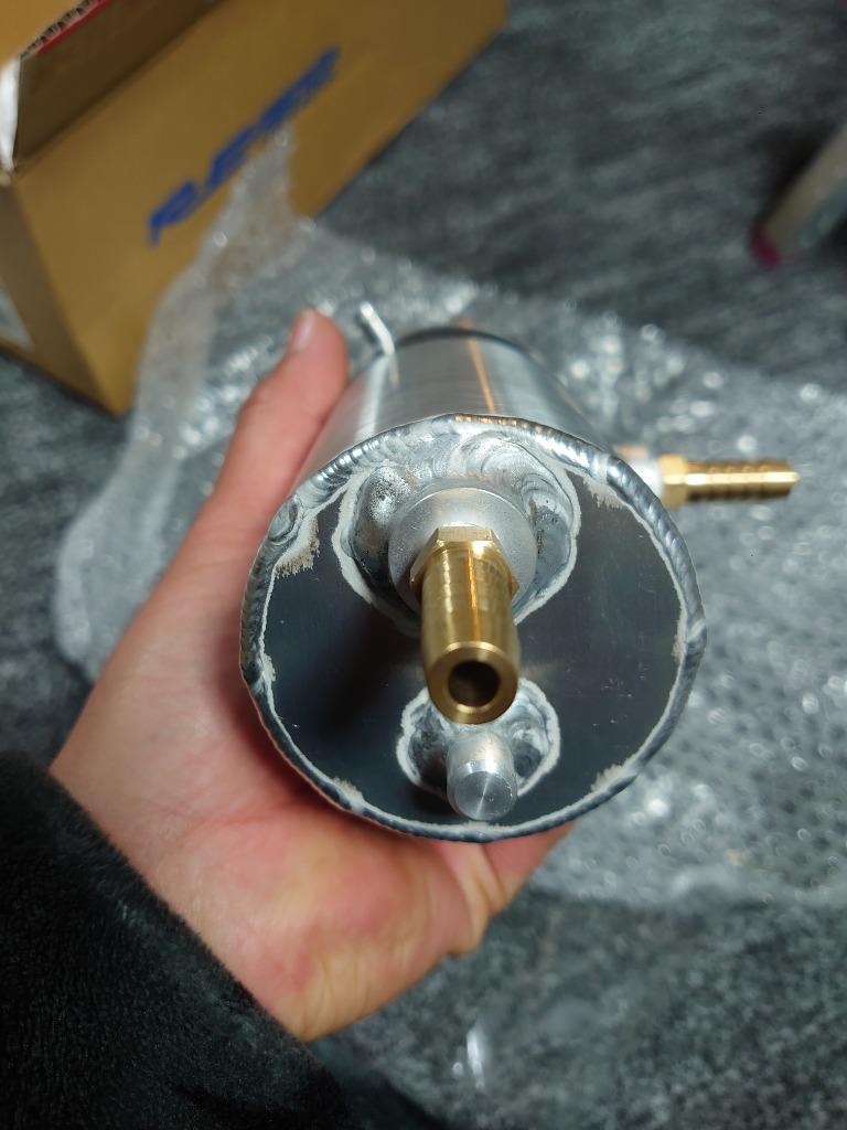 RE雨宮 RX-7 FD3S エアセパレータータンク ＊ジャンク品扱い ナイトスポーツ アルミニウムエアセパレータータンク RX-7 FD3S