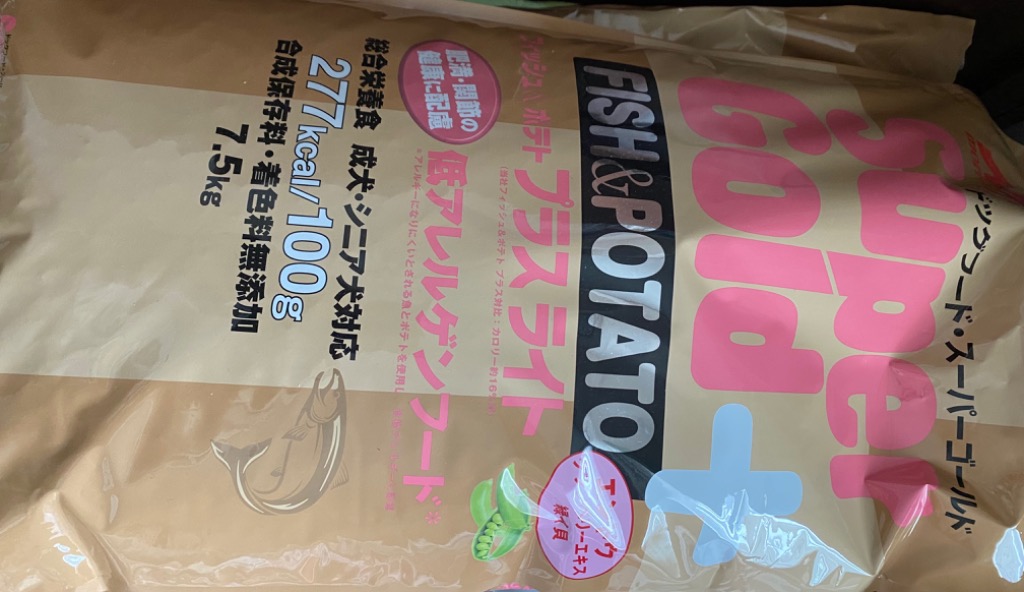 Super Gold 森乳スーパーゴールド フィッシュ＆ポテト プラスライト