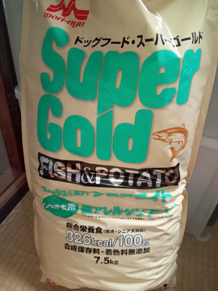 Super Gold 森乳スーパーゴールド フィッシュ＆ポテト シニア