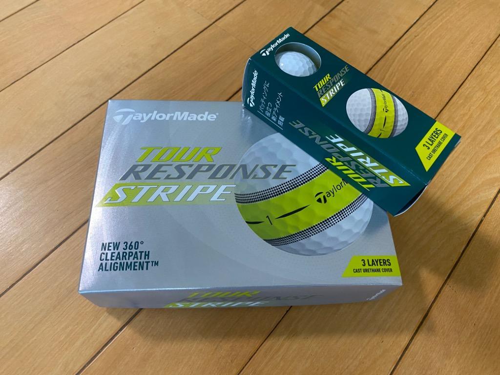 テーラーメイド TOUR RESPONS 2022年 ストライプライム 50個 TaylorMade セール♪ テーラーメイド ツアーレスポンス