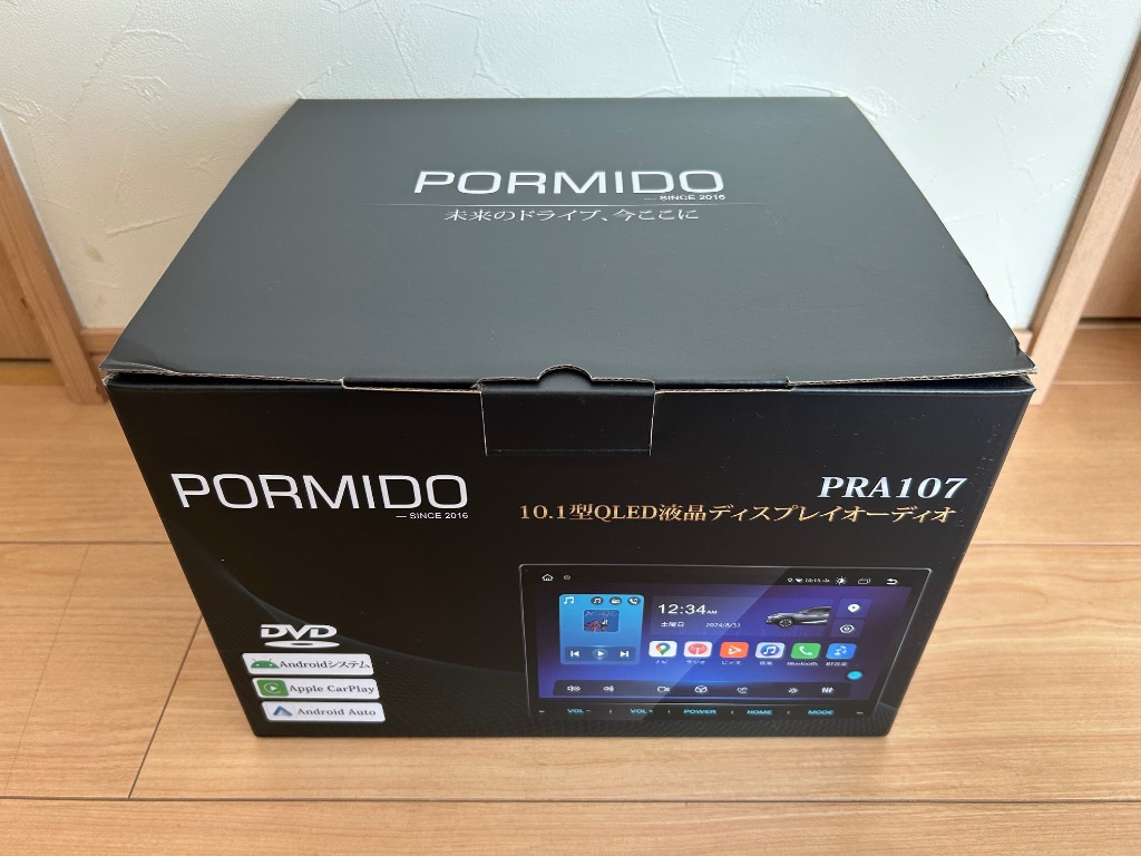 PORMIDO 【NEW】ディスプレイオーディオ android 4+64GB dvd cd