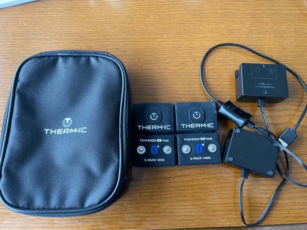 THERM-IC S-PACK 1400 Bluetoothバッテリー Set of 2 S-Pack 1400B Bluetooth batteries for heated socks